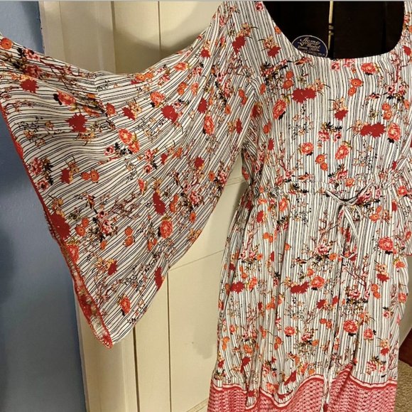 Women's Casual Boho  Dress (Large) - Picture 3 of 6